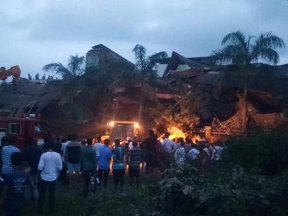 Mahad Building Collapse Updates: The building collapsed and there was an outcry | Mahad Building Collapse: इमारत कोसळली आणि आक्रोश...मोठा आवाज झाल्याने परिसरातील नागरिक धावले