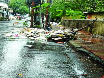 Dombivli area garbage ‘as it was’ in Corona eruption; Fear of an epidemic | कोरोनाच्या उद्रेकात डोंबिवली परिसर कचरा ‘जैसे थे’; साथीचे आजार बळावण्याची भीती