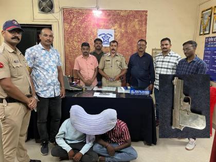 Pistols seized from two who were roaming with intent to commit crime, two arrested, one absconding | गुन्हा करण्याच्या उद्देशाने फिरणाऱ्या दोघांकडून पिस्तुल जप्त, दोघांना अटक, एक फरार