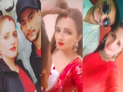 Awesome dance and romance with Sachin in Nepal, Pakistani seema haider video viral | नेपाळमध्ये सचिनसोबत जबरदस्त डांस अन् रोमान्स, पाकिस्तानी सीमाचे व्हिडिओ व्हायरल