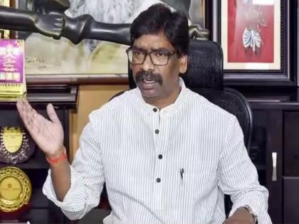 ED probe into CM Hemant Soren in land scam case, CRPF deployed outside CM's residence | जमीन घोटाळा प्रकरणात ईडीकडून CM हेमंत सोरेन यांची चौकशी सुरू, निवासस्थानाबाहेर CRPF तैनात