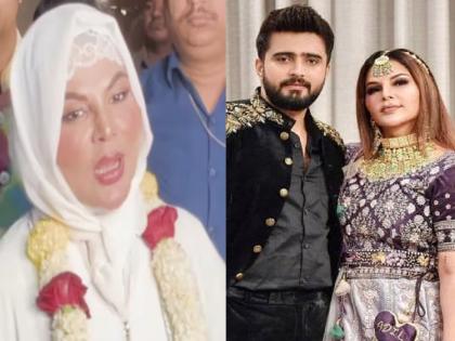 rakhi sawant returns from makka madina paparazzi ask What was wrong with Hinduism rakhis answer video goes viral | 'हिंदू धर्मात काय खराबी होती की इस्लाम...'; राखी सावंतच्या उत्तरावर लोक भडकले