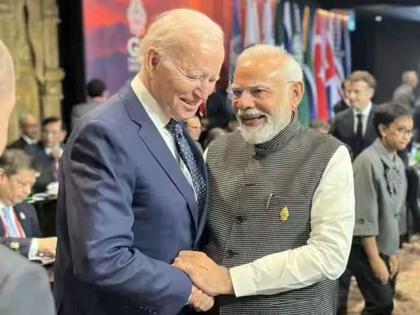 g20 summit 2023 Biden came to India for the first time after becoming US President; These issues can be discussed with PM Modi | अमेरिकेचे राष्ट्रपती झाल्यानंतर बायडेन पहिल्यांदाच भारतात; PM मोदींसोबत या मुद्द्यांवर होऊ शकते चर्चा