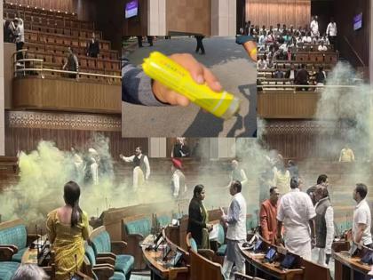 What is Smoke Bomb How is it With which the demonstrators spread smoke throughout the parliament | What is Smoke Candle: स्मोक कँडल म्हणजे काय? कशी असते? जी वापरून घुसखोरांनी लोकसभेत धूरच-धूर केला