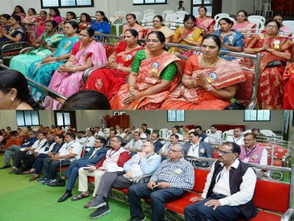 Bonds of friendship reunited after 44 years, an unprecedented ceremony was held at JC in Karjana | तब्बल ४४ वर्षानंतर पुन्हा जुळले मैत्रीचे ऋणानुबंध, कारंजातील ‘जे.सी.’त रंगला अभुतपूर्व सोहळा