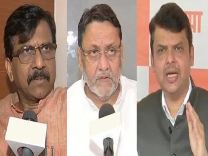 BJP Devendra Fadnavis target NCP Nawab Malik, Shivsena Sanjay Raut | Devendra Fadnavis: सगळ्या डोमकावळ्यांना पुरून उरू; देवेंद्र फडणवीसांचा नवाब मलिक, संजय राऊतांना टोला