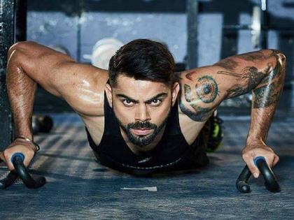 IPL: Kohli's room 'workout'; RCB's three-week camp from today | आयपीएल: कोहलीचे खोलीत ‘वर्कआऊट’; आरसीबीचे तीन आठवड्यांचे शिबिर आजपासून