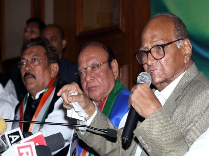 Shankersinh Vaghela Resigned From The Post Of National General Secretary Of NCP | पक्षांतर्गत नाराजीमुळे माजी केंद्रीय मंत्र्यांचा राष्ट्रवादी काँग्रेसला रामराम; शरद पवारांना धक्का