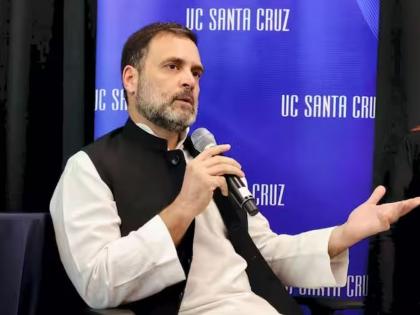 Rahul Gandhi said the Muslim League is completely secular in response to a question asked in the US | "मुस्लीम लीग पूर्णपणे धर्मनिरपेक्ष..."; USमध्ये विचारलेल्या प्रश्नाला राहुल गांधींनी दिलं असं उत्तर