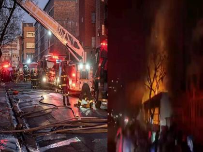 Fire breaks out in multi-storey building in south africa Johannesburg several killed and injured | जोहान्सबर्गमध्ये बहुमजली इमारतीत आगीचं तांडव; 63 जणांचा मृत्यू, 40 हून अधिक जखमी