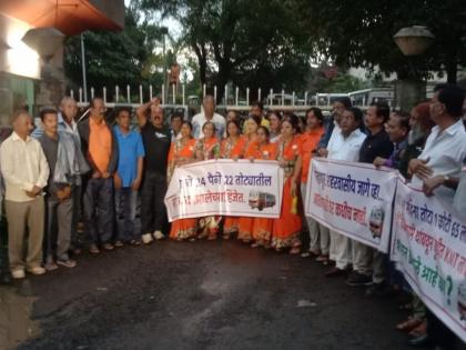 Stopped bus service to villages protesting delimitation; Action committee movement started in Kolhapur | हद्दवाढीला विरोध करणाऱ्या गावांची बस सेवा बंद पाडली; कोल्हापुरात कृती समितीचे आंदोलन सुरू 