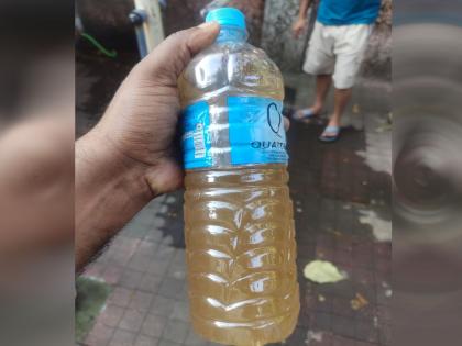 Muddy tap water in MIDC residential area | एमआयडीसी निवासी भागात नळाला गढूळ पाणी