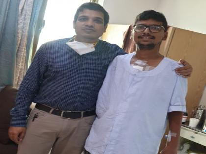 26-year-old man gets new life due to heart surgery | हृदय शस्त्रक्रियेमुळे २६ वर्षीय तरुणाला मिळाले नवे आयुष्य