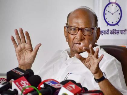 Sharad Pawar tries his own strength this is a drama to quell the rebellion within the party says Sanjay shirsat | "शरद पवारांनी स्वतःची ताकद आजमावली, हे पक्षांतर्गत बंड शमवण्यासाठी केलेलं नाटक"