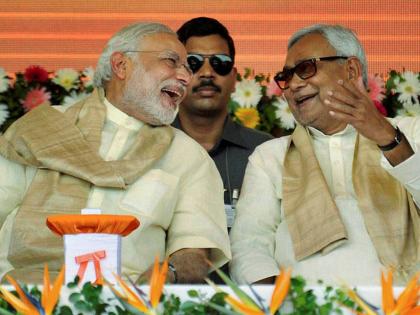 Two Real Heroe bjp nagendra nath tripathi and jdu kc tyagi Who brought about the friendship of Prime Minister Narendra Modi and Nitish Kumar know about the whole story behind the forming the nda government in bihar | PM मोदी-नितीश कुमारांची मैत्री करून देणारे दोन 'Real Hero'; अशी आहे पडद्यामागची संपूर्ण 'स्टोरी'!