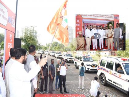 15 interceptor vehicles handed over to police at a cost of Rs 3 crore for accident prevention measures | अपघात प्रतिबंधक उपाययोजनांसाठी तीन कोटींच्या खर्चातून १५ इंटरसेप्टर वाहने पोलिसांना हस्तांतरित