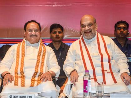 BJP fielded Team 11 for 4 states Amit Shah and JP Nadda have special responsibility | भाजपनं 4 राज्यांसाठी मैदानात उतरवली 'टीम 11'; अमित शाह, जेपी नड्डा यांना विशेष जबाबदारी