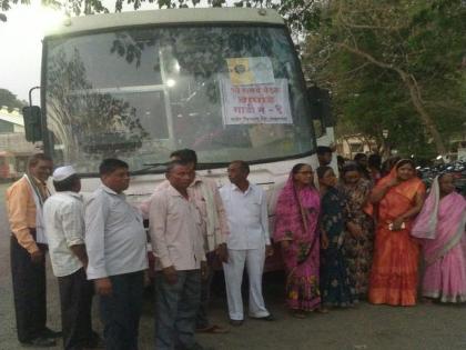 150 buses from Khandesh left for Mumbai for Appasaheb Dharmadhikari's Maharashtra award ceremony | अप्पासाहेब धर्माधिकारी यांच्या महाराष्ट्र पुरस्कार सोहळ्यासाठी खान्देशातून १५० बसेस मुंबईला रवाना