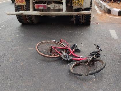 45-year-old man killed in cycle-truck accident, incident at Daboli Junction | सायकल-ट्रक अपघातात ४५ वर्षीय व्यक्ती ठार, दाबोळी जंक्शनवरील घटना