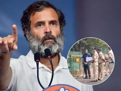 rahul gandhi srinagar statement and delhi police reached at Rahul Gandhi's house | 'ते' एक वक्तव्य अन् थेट राहुल गांधींच्या घरी धडकले दिल्ली पोलीस; जाणून घ्या काय घढलं?