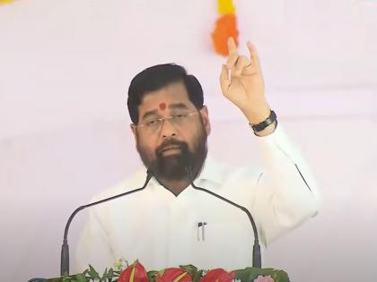 CM Eknath shinde in solapur Bole taisa chale is the Modi guarantee, said Chief Minister Eknath Shinde | बोले तैसा चाले हीच मोदी गॅरंटी, मुख्यमंत्री एकनाथ शिंदे यांची उद्‌गार