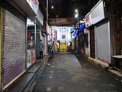 For the first time in a century, such a drought has occurred in Lalbagh area | लालबाग परिसरात शतकात पहिल्यांदाच एवढा शुकशुकाट; केवळ विभागातील रहिवाशांना दर्शन 