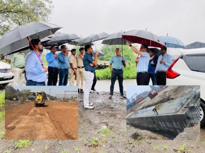 Kalyan Railway Yard work in progress; Inspection of remodeling work by General Manager, Divisional Managers | कल्याण रेल्वे यार्डाचे काम प्रगतीपथावर; महाव्यवस्थापक, विभागीय व्यवस्थापकांनी रीमॉडेलिंग कामाची पाहणी