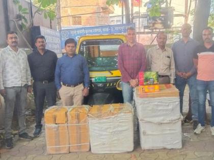 Smuggling of banned tobacco from autos, police action at two places | ऑटोतून बंदी असलेल्या तंबाखुची तस्करी, पोलिसांची दोन ठिकाणी कारवाई