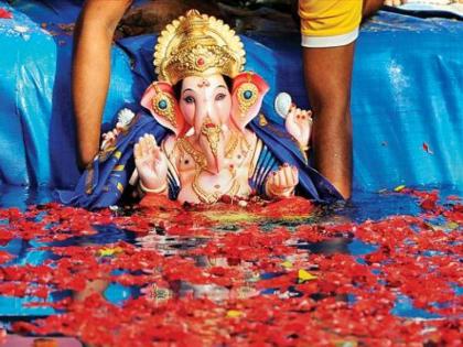 Come early next year...; A heartfelt farewell to about 42 thousand bappa of Thane district | पुढच्या वर्षी लवकर या...; ठाणे जिल्ह्यातील दीड दिवसांच्या सुमारे ४२ हजार बाप्पांना भावपूर्ण निरोप, 