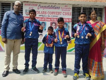 Rope Skipping: Students from Scholars Convent will play at the international level | रोप स्किपिंग : स्कॉलर्स कॉन्व्हेंटचे विद्यार्थी आतंरराष्ट्रीय स्तरावर खेळणार 