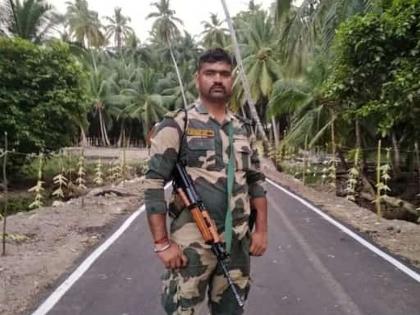 BSF jawan Shashikant Raut of Khubgaon passes away | खूबगाव येथील बीएसएफचे जवान शशिकांत राऊत यांचे अकाली निधन; गुजरातमध्ये होते कार्यरत 