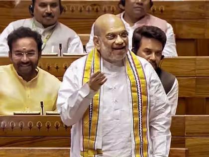 if Wayanad, Hyderabad be reserved Amit Shah directly targets Rahul Gandhi in Lok Sabha | वायनाड, हैदराबाद रिझर्व्ह झालं तर...; लोकसभेत अमित शाह यांचा राहुल गांधींवर थेट निशाणा 