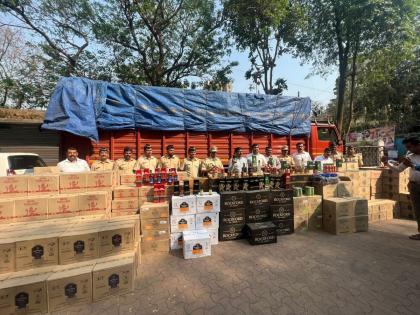 48 lakh Indian-made foreign liquor seized; action of Thane Division of State Excise | ४८ लाखांचे भारतीय बनावटीचे विदेशी मद्य जप्त; राज्य उत्पादन शुल्कच्या ठाणे विभागाची कामगिरी