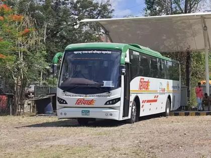 Like an airplane, the driver will say, what help?, at the push of a button, the launch of the e-bus by the passengers | विमानाप्रमाणे बटण दाबताच चालक म्हणेल, काय मदत हवी?, प्रवाशांच्या हस्ते ई-बसचे लोकार्पण