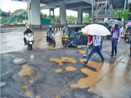 Now the pits will not be visible Inspection during the day repairing at night Special team to fill potholes | आता खड्डे दिसणार नाहीत! दिवसा पाहणी, रात्री बुजविणार; खड्डे बुजविण्यासाठी विशेष पथक