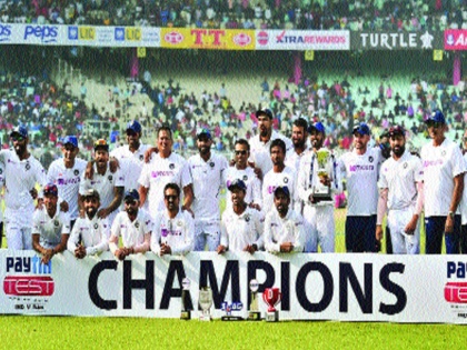 First 'Pink' victory: India's 12th consecutive series win in India | पहिला ‘गुलाबी’ विजय : भारताचा मायदेशात सलग १२ वा मालिका विजय