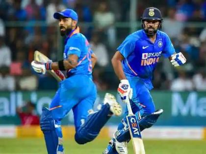 Kohli is second and Rohit on third Position in the ICC ODI rankings | आयसीसी एकदिवसीय क्रमवारीत कोहली दुसऱ्या, तर रोहित तिसऱ्या स्थानावर 