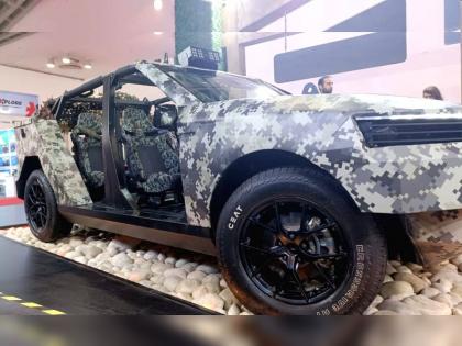 people saw the glimpse of veer luxury vehicles for indian army auto expo 2023 you will be amazed to read the feature | Auto Expo मध्ये दिसली शत्रूला धडकी भरवणाऱ्या 'वीर'ची झलक, खासीयत वाचून थक्क व्हाल!