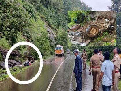 Terrible accident in Tamhini Ghat; The car fell down 150 feet | ताम्हिणी घाटात भीषण अपघात, १५० ते २०० फूट उंचावरून खाली कोसळली गाडी, 3 जणांचा मृत्यू