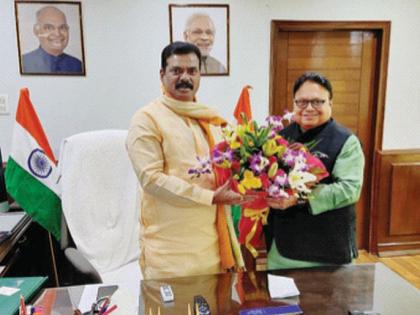 Thane gets Union Ministerial post for first time in 75 years; Emphasis on development of Gram Panchayats - Kapil Patil | ७५ वर्षांत पहिल्यांदा मिळाले ठाण्याला केंद्रीय मंत्रीपद; ग्रामपंचायतींच्या विकासावर भर - कपिल पाटील