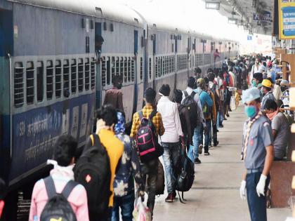 Woman dies in front of girls; incident while board running train; The condition of both the girls worsened | मुलींसमोर महिलेवर काळाचा घाला, धावत्या ट्रेनमध्ये चढणे जिवावर; दोन्ही मुलींची प्रकृती बिघडली