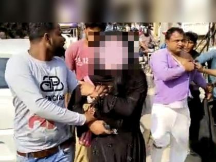 Husband beats wife and her sarpanch lover after catching them in a hotel in maharajganj Uttar pradesh | "हिचे हे पहिलेच कृत्य नाही..."; प्रियकरासोबत हॉटेलमध्ये होती पत्नी, पतीनं रंगेहात पकडलं अन्... 