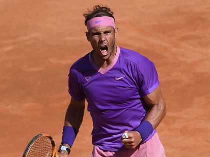Nadal's hard-fought victory and in the semifinals of the Italian Open | नदालचा संघर्षपूर्ण विजय, इटालियन ओपन टेनिस स्पर्धेत उपांत्यपूर्व फेरीत