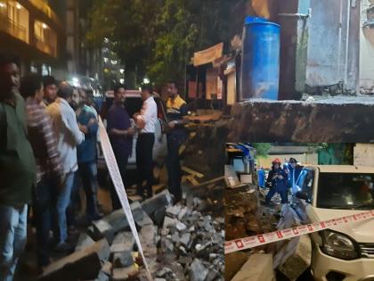 One injured as protection wall collapses in Thane; Incident at Pachpakhadi | ठाण्यात सरंक्षण भिंत कोसळून एक जण जखमी; पाचपाखडी येथील घटना