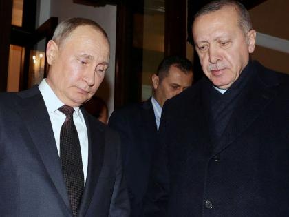 Russia Ukraine War Turkey president recep tayyip erdogan calls vladimir putin and appeals for ceasefire | Russia Ukraine War: युद्ध थांबवा! तुर्कीच्या राष्ट्रपतींचं पुतिन यांना आवाहन, रशियानं समोर ठेवल्या या 'भयंकर' अटी