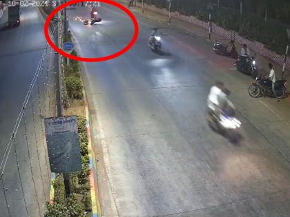 Bike rider lost his life in the noise of racing; Accident on Loknagari bypass of Ambernath | रेसिंगच्या नादात दुचाकीस्वाराने गमावला जीव; अंबरनाथच्या लोकनगरी बायपासवर अपघात