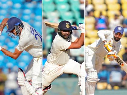 Rohit Sharma, Ravindra Jadeja and Akshar Patel were popular | रोहित शर्मा, रवींद्र जडेजा आणि अक्षर पटेल गाजले