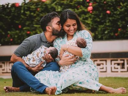 Indian cricketer Dinesh Karthik became father wife gave birth to twins know what was the name | दिनेश कार्तिक बनला 'बाप' माणूस, पत्नीनं जुळ्या मुलांना दिला जन्म; जाणून घ्या, काय ठेवली नावं?