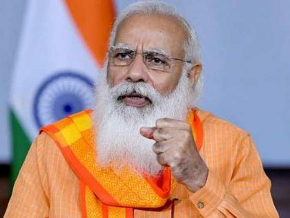 Pradhan Mantri garib kalyan anna yojana pm Narendra Modi lashes out opposition for their conduct in parliament | देश नवे विक्रम प्रस्थापित करत होता, तेव्हा काही लोक सेल्फ गोल करत होते; मोदींचा विरोधकांवर जोरदार हल्लाबोल