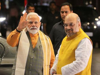 Bharatiya janata party Heading for Victory in 2024 Elections said us media wall street journal | "2024 च्या निवडणुकीत जगातील सर्वात मोठ्या पक्षाची विजयाच्या दिशेनं वाटचाल!" US मिडिया भाजपवर फिदा